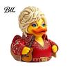 Sculptural Duck Statue for Desk Charming Novelty Ornament, Musical Theme with Guitar Ornaments Music Lovers Decor, Decorative Collectible Sculpture