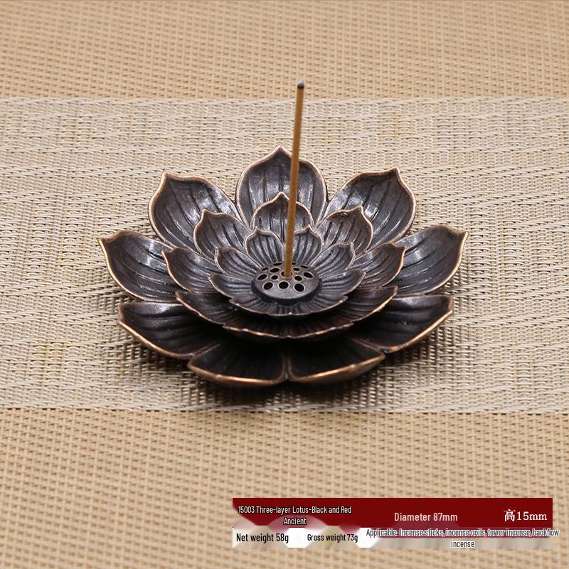 Dual-Use Japanese Ceramic Incense Burner: Club Incense Holder & Backflow Tower Tray