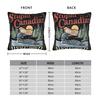 Funny Stupid Canadian Wolf Bird Pillowcase Soft Fabric Cushion Cover Decor Heated Rivalry Pillow Case Cover Home Zippered