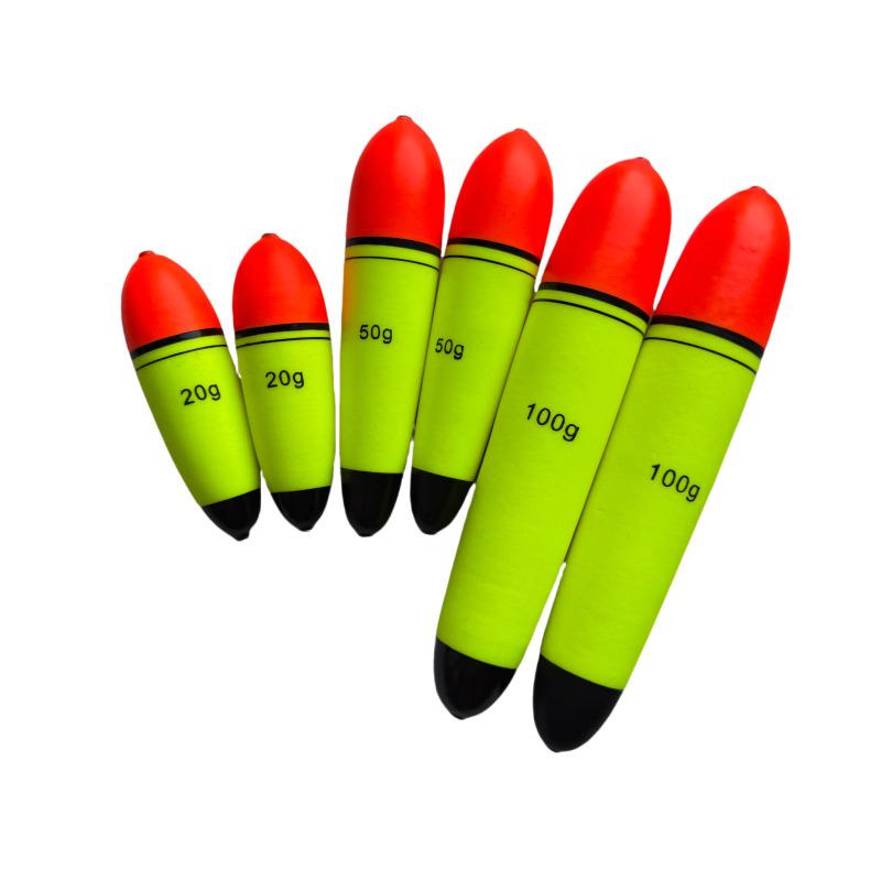 EVA Long Cast Shore Fishing Float - Bright Foam Lure for Sea Bass & Silver Carp with High Buoyancy