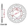 Motorcycle Kawasaki ZX-10R 04-20 ZX-10RR 17-19 ZX-6R ZX-6RR 98-04 ZX1000 13-19 KXT250 84-85 ZX-7RR Rear Sprocket 520 Chain For