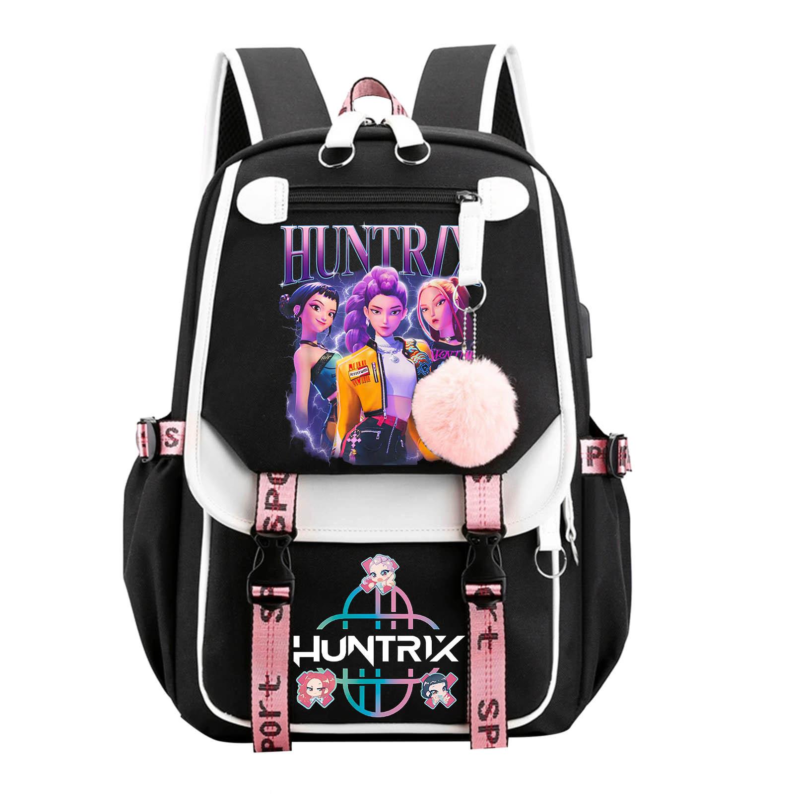 Korean Drama Kpop Witch Hunter Movie Print Backpack Student School Bag Fashion Backpack