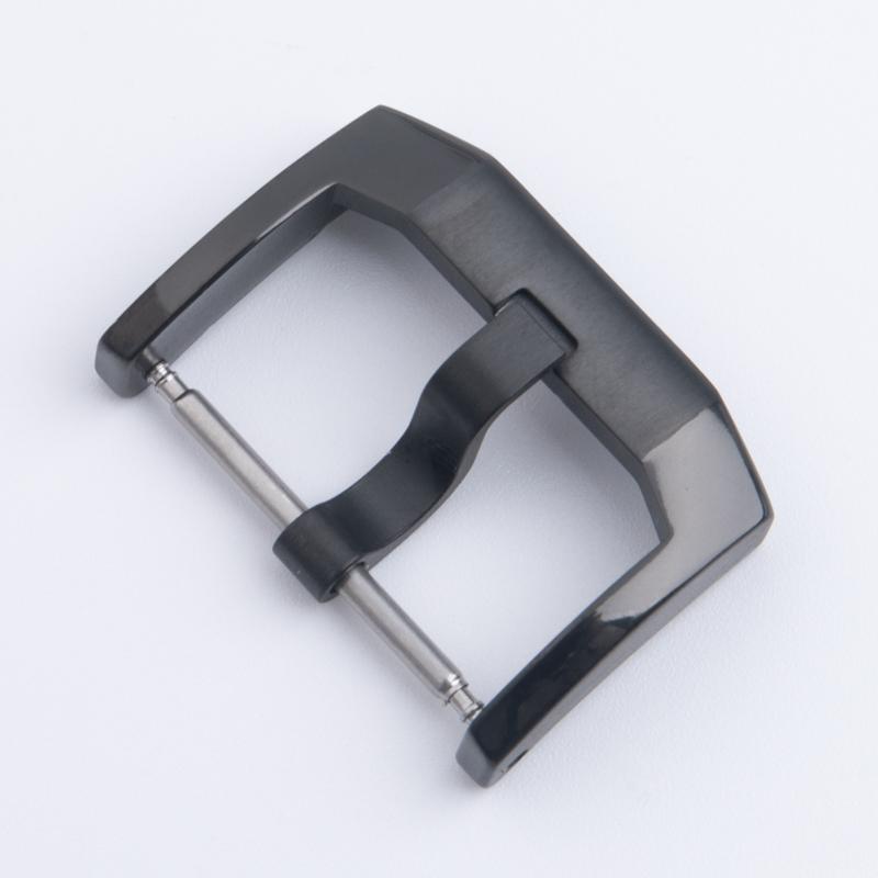 20mm Stainless Steel Pin Buckle Black Silver Quality Watch Clasp Fit For TAG Strap For Heuer watchband Wristband Acessories