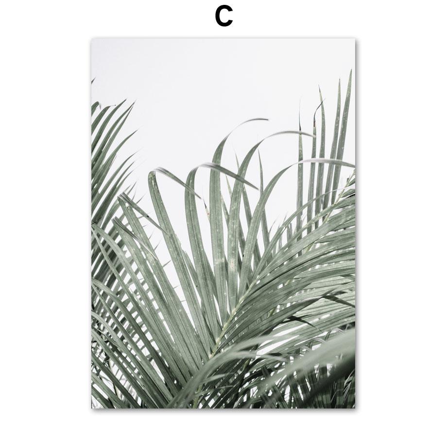 Palm Tree Beach Sea Whale Canvas Painting Islam Wall Art Pictures Nordic Posters Prints Modern Living Room Home Decor