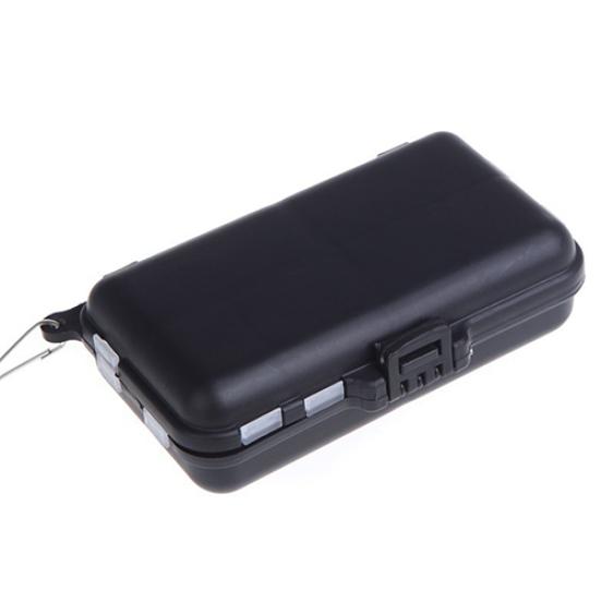 Hot 9 Compartments Assorted Fishing Lure Baits Fishing Tackle Box Storage Case