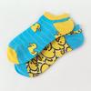 1 Pair Women's Cartoon Cute Duck Design Ankle Socks AB Colorful Playful Style Soft Breathable Fabric for Daily Wear