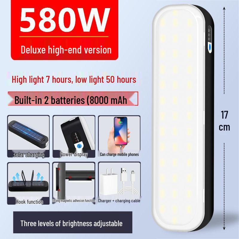 Super Bright Magnetic LED Emergency Light for Power Outages, Outdoor Use, and Night Markets