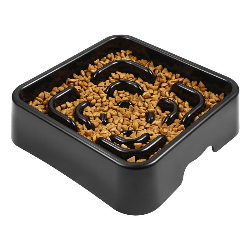 Slow Feeder Dog Bowl Anti-choking Dogs Food Grade Anti-slip Safe Maze Pet Slow Eat Dishes Bowls for Medium and large Dogs