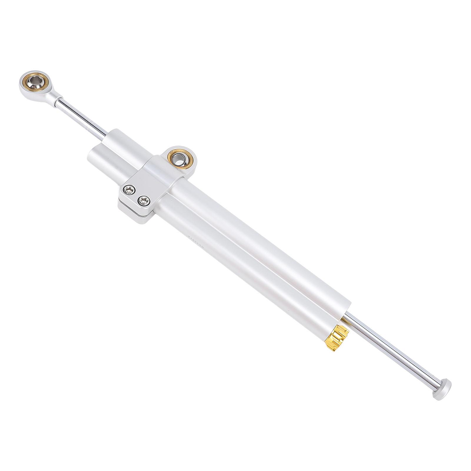 

373MM Motorcycle Steering Damper Adjustable Universal Fit Increase Stability Steering Stabilizer for Motorbike