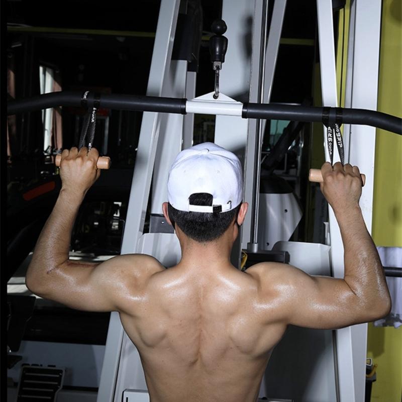 Multifunction Gym Handle,use as LAT Pull Down Attachment,Pull up Grips T Bar Row Attachment,Barbell Grips,On A Cable