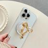 New Bow Phone Grip Fashion Style Retractable Phone Stand Creative Bubble Phone Holder for Desk