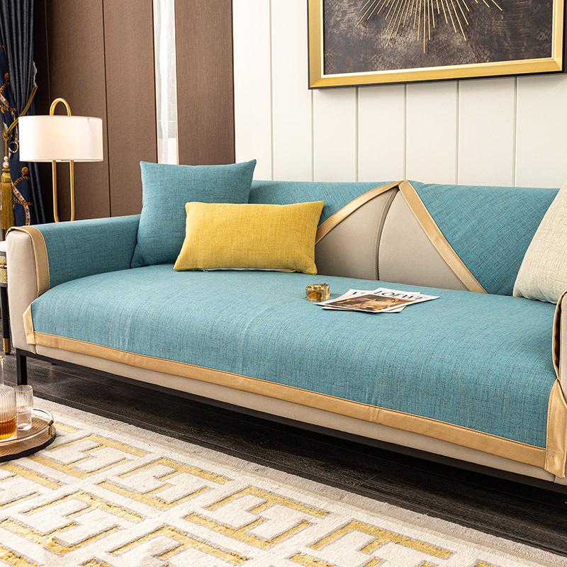 

Customized Light Luxury Sofa Cushion, Universal Anti-Skid In All Seasons, By Manufacturers Of New Covers, Simple And Modern 70*70cm
