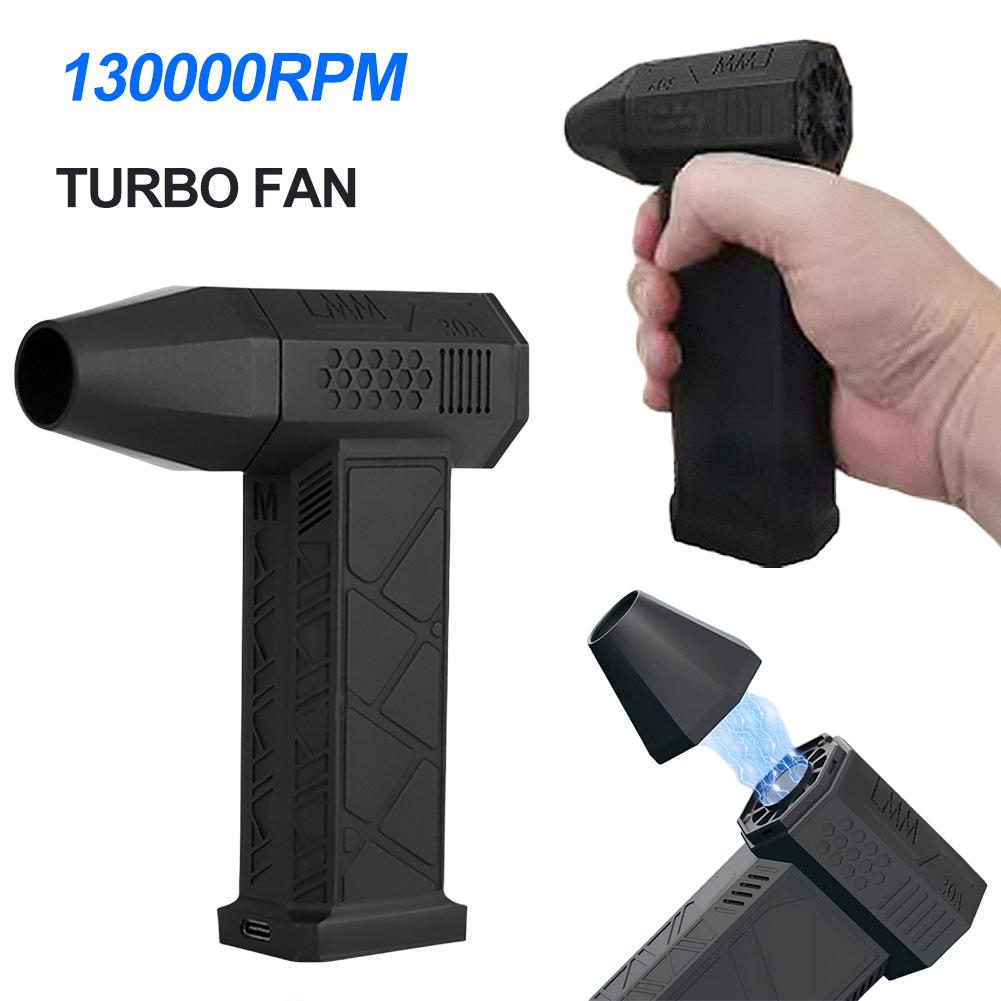 X3 Powerful Blower 130000RPM Mini  Fan Small Turbo Fan 52+M/S High Speed Duct Fan Brushless Motor for PC Keyboard Camera