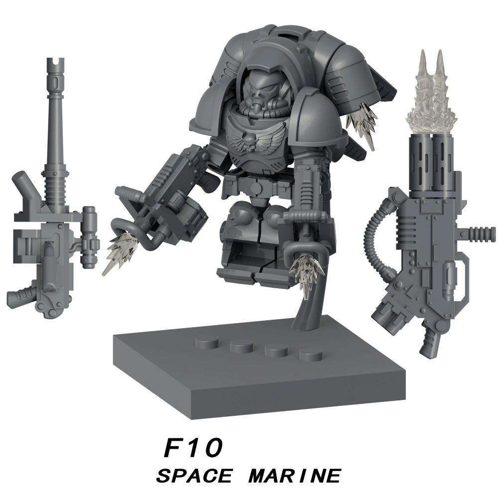 Militray Custom Heavy Armor Building Block Figures Mini War Soldier Model Kit Compatible with Major Brands Gift for Collectors