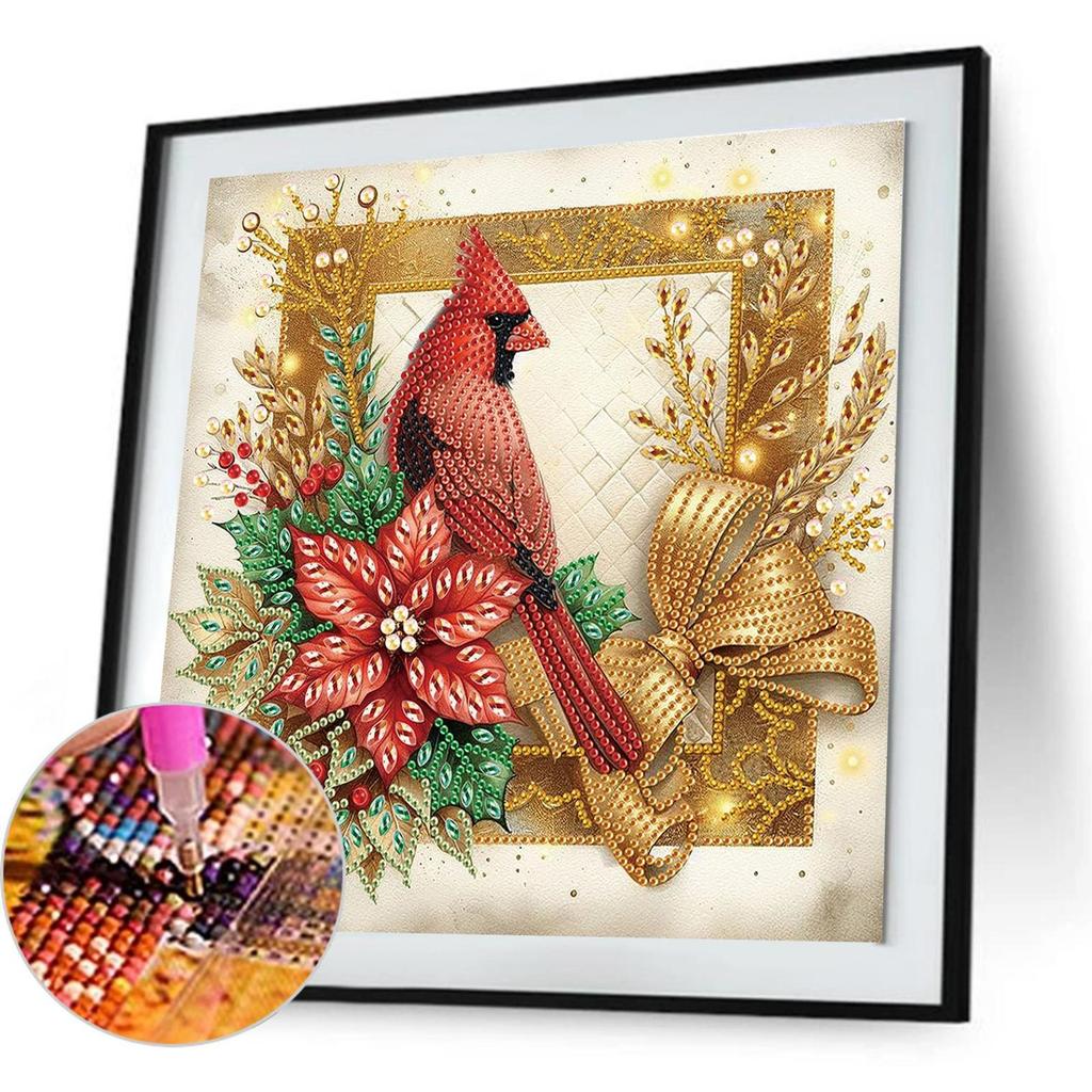 Xmas 5D DIY Diamond Art Painting Kits for Home Office Wall Decor DIY Gem Art Diamond Painting Kits Diamond Dots Gem Art 30x30cm