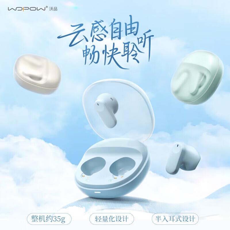 

WOPOW TWS21 Semi-in-ear True Wireless Bluetooth Earbuds