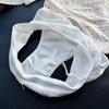 Ladies Summer Cute Printed Cotton Wide Edge Wrap Hip Mid Waist Triangle Briefs