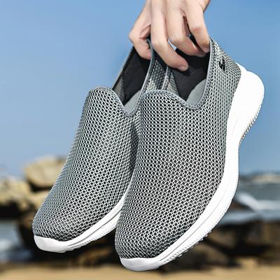 Fashion New Men's Sneakers Breathable Unisex Casual Shoes Outdoor Non-Slip Mesh Loafers Walking Lightweight Fashion Male Tennis Shoes