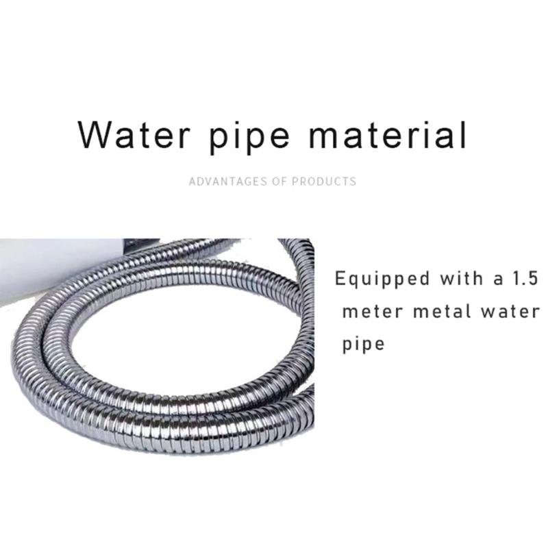 Portable Camping Shower Battery Powered Outdoor Camp Shower Pump Electric Rechargeable Handheld Shower Easy to Use