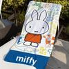 Cartoon M-miffy Towel Quick Drying Beach Towels Are Suitable For Swimming Pools Camping Yoga And The Gym