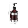 Brown Bathroom Shampoo Holder Easy Refill Soap Pump Bottle Bathroom Soap Holder Easy To Clean Robust Installation