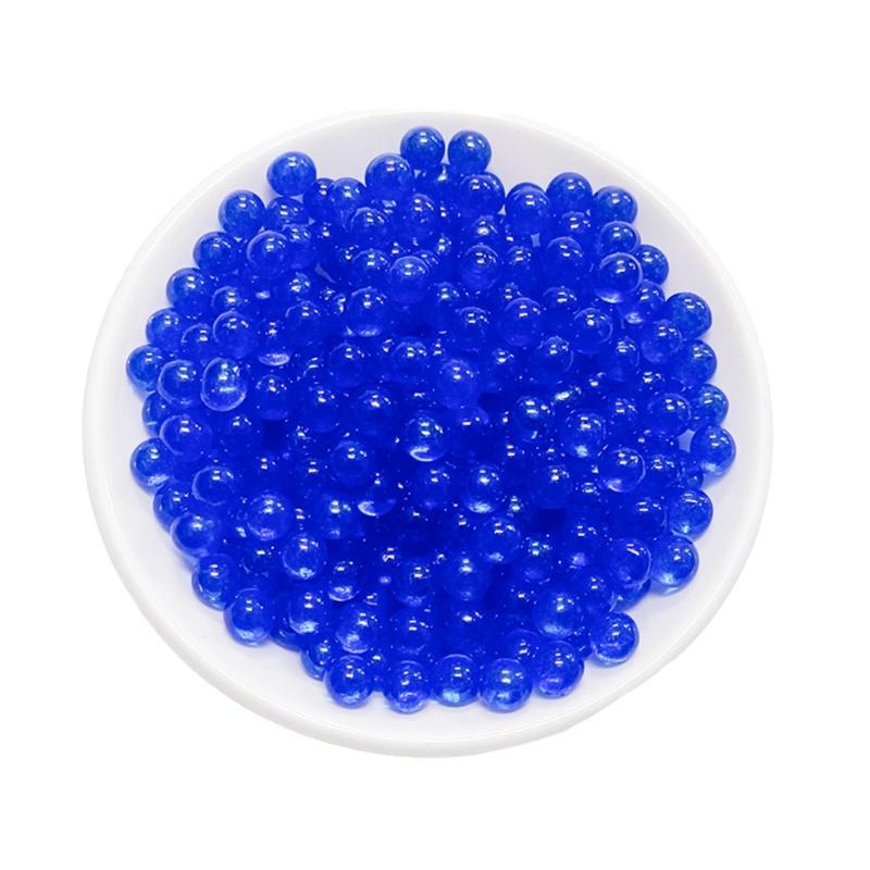 Clear Flat Glass Marble For Vase Aquarium Pebbles Vase Fillers Beads Loose Glass Rounds for Table Styling, Jar Arrangements and Craft Projects,