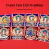 Handmade Tibetan Zodiac Guardian Deities Thangka Pendant On Pure Cotton Canvas