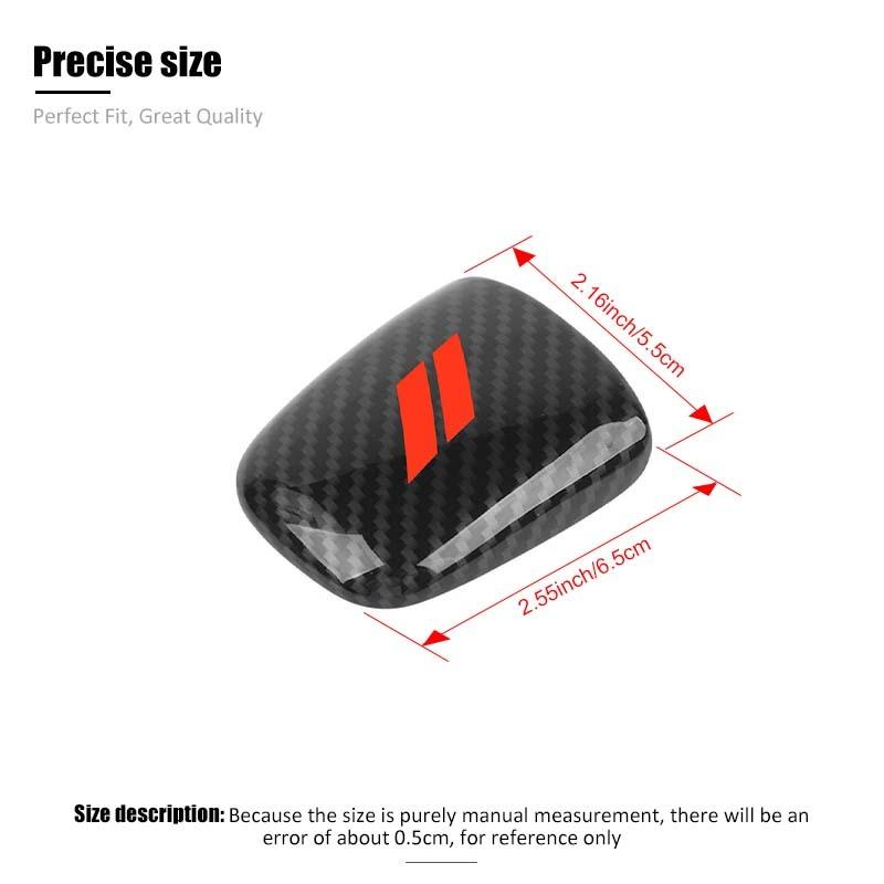 Car Gear Shift Panel Cover For Dodge Charger Gear Lever Protective Sticker For Dodge Challenger 2015 Up for Durango 2018 Up ABS Accessories