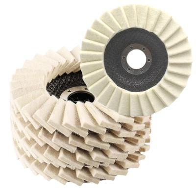 TOMMYFIELD Felt Buff Polishing Felt Polisher Buff for Automotive Body Wheel, 1000-tooth Wheel, (Felt Buff) [Product]