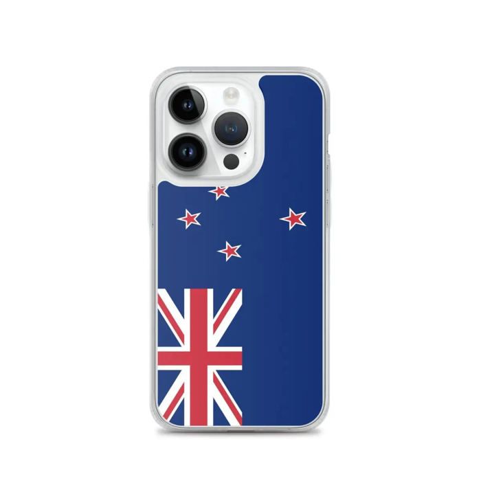 Coque Télephone Drapeau Nouvelle-Zélande - iPhone 14 Pro