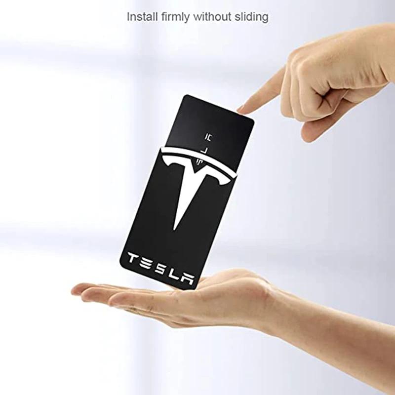 CGYJL1 3D Design Highlight Key Card Holder Silicone Protector Cover Keychain for Tesla Model 3 Model Y Accessories