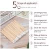 100pcs/bag Cosmetic Tattoo Tools Disposable Cotton Swab Makeup Accessories Ultra-small Tip Cotton Sticks Lint Free