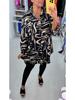 Autumn 2025 Women's Fashion Lapel Long Sleeve Casual Printed Shirt