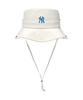 Emelbi Lightweight Nylon Wide Safari Hat Ny (Cream)