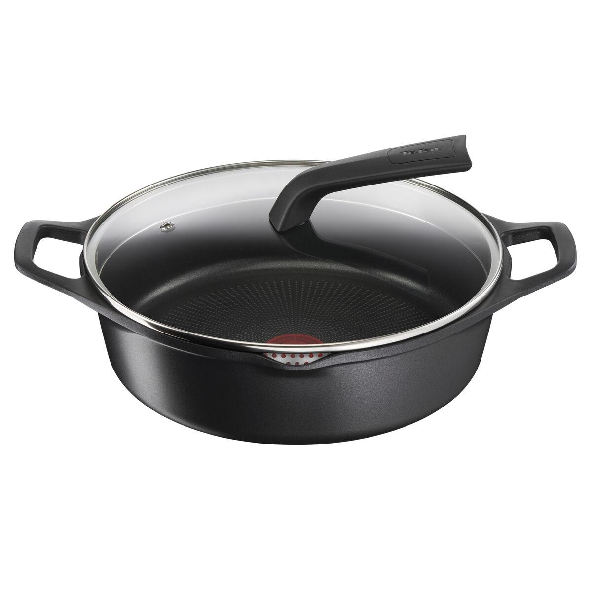 

Кастрюля с крышкой Tefal E2497244 Черный Ø 28 см