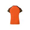 Li Ning Badminton Series Quick-Dry Breathable Training Sports Competition Short Sleeve T-Shirt Skirt Set Women Sportswear Flame-Orange AATQ028-4