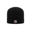 Moncler 3b00025 04s02 999 Logo Patch Beanie