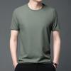 Men's Summer Waffle Crew Neck T-Shirt - Loose, Trendy, Hong Kong Style