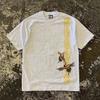 Pure Cotton Double Thread Loose Fit Short Sleeve Tshirt American Retro Style For Unisex And Unisex Breathable Summer Tee