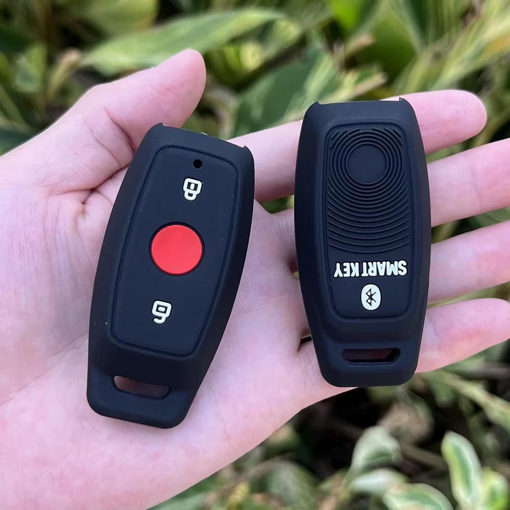 

Silicone Key Cover Case for Niu nqi-b UQi NB MQI2S Electric Motorcycle 2022 Newest 3 Buttons Holder Protection Motor Accessories чорний