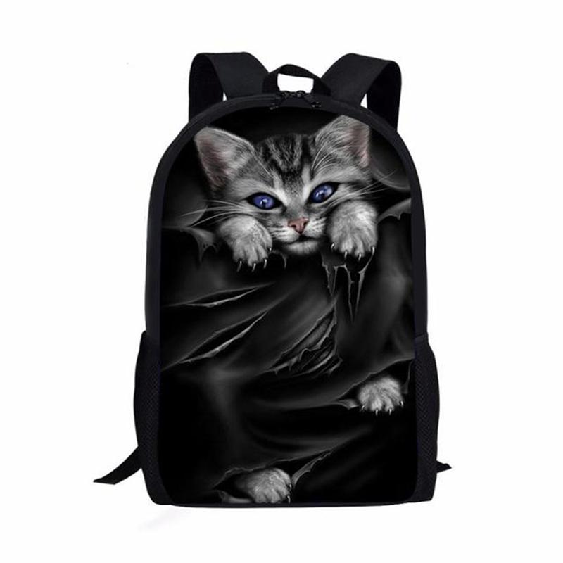 Iconique Distinctif Little Nightmares 2 Pupille Sac à Dos Sacs à Dos pour Ordinateur Design 3D Oxford Imperméable Sacs à Dos d'Excursion pour Garçons/Filles
