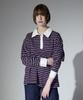 ALIENAR Stripe Shirt Collared Long-Sleeve(Nv)