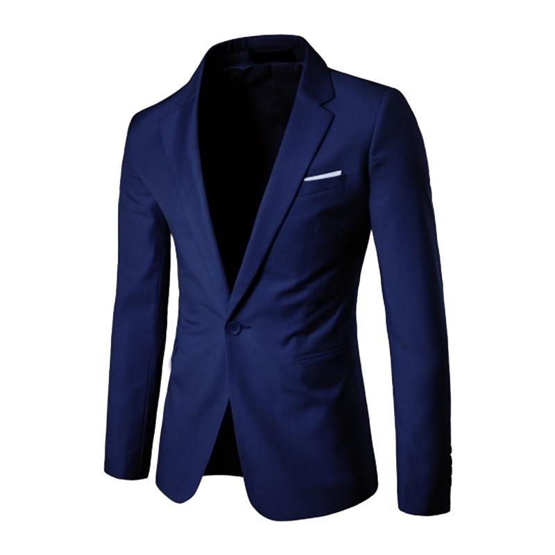 blue formal blazer