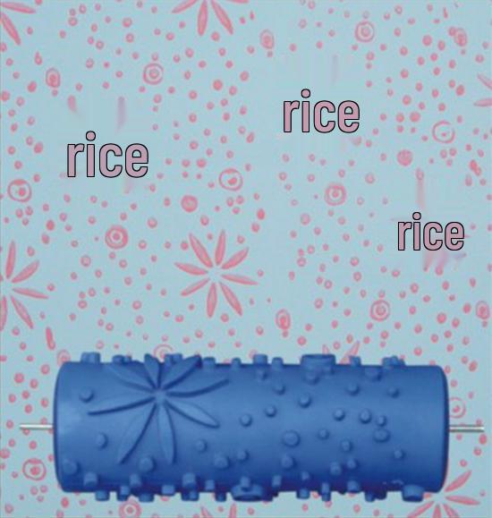 5-Inch Liquid Wallpaper Pattern Roller - DIY Stippling & Wall Painting Tool