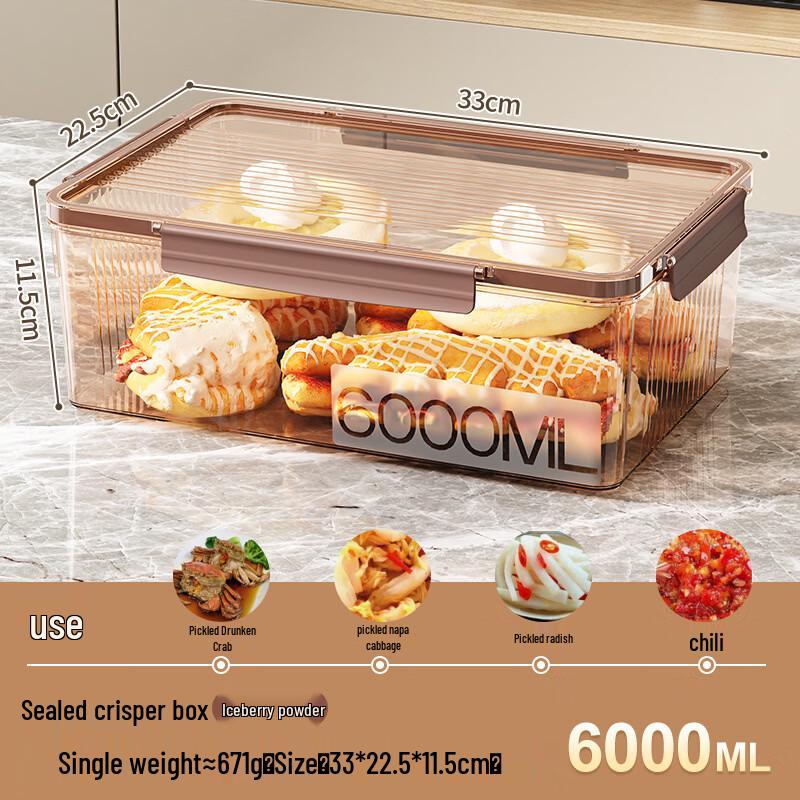 Kitchen Sealed Refrigerator Food Storage Containers