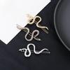 4pcs Gold Silver Retro Barrette Creative Hair Clip Set Gothic Snake Hairpin  Headwear Accessories