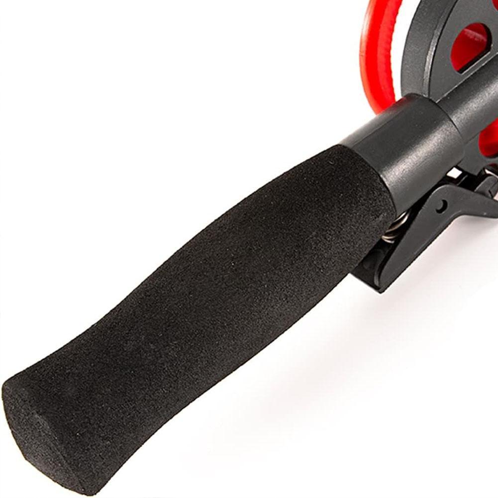 Kinder-Eisangelrute Kunststoffangelrute Tragbare Leichte Angelruten Mit Angelschnur Für Jungen Mädchen 33cm / 12.99 In