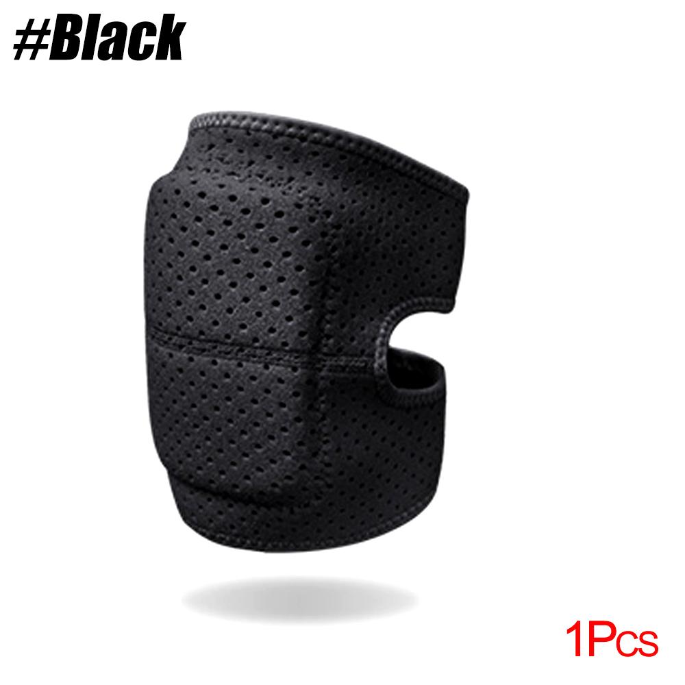 Adjustable Knee Pad Anti Slip Padded Sponge Knee Brace Support For Football Volleyball Dance Skating M