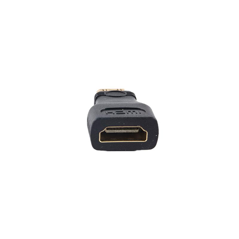Black Mini Compatible Converter Male To Standard Extension Cable Adapter