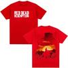 2026 Red Dead Redemption 2 Gioco Giocatore Grafica Magliette Uomo Donna Gotica Manica Corta Maglietta Moda Y2K Alta Qualità Cotone Maglietta